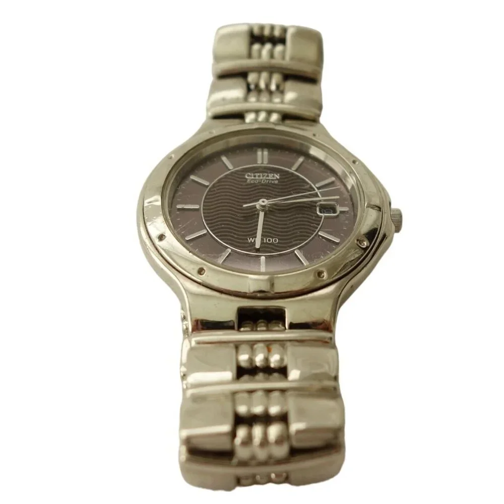 Citizen Eco-Drive Women's Stainless Steel Watch Water Resistant Works Great‎